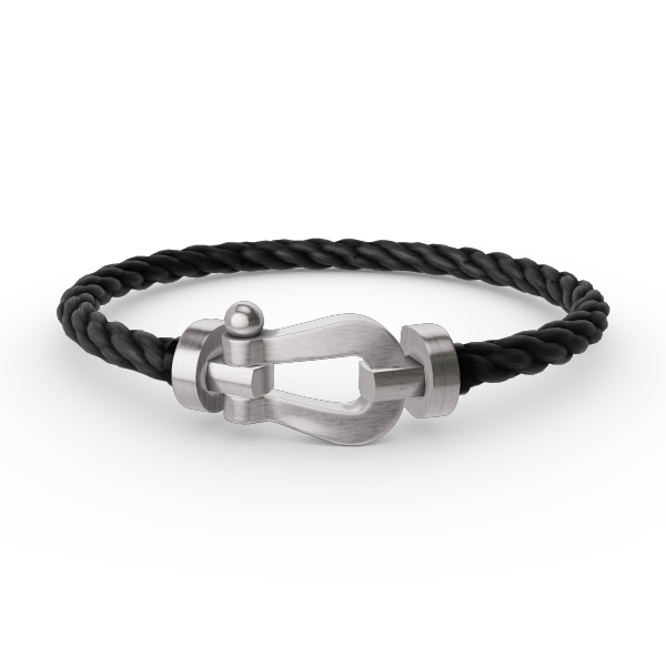 [Max Jewelry ]FORCE LARGE HORSESHOE NO DIAMOND BRACELET SILVER