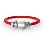 [Plus&Max]FORCE LARGE HORSESHOE NO DIAMOND BRACELET SILVER