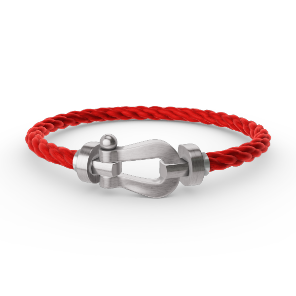 [Max Jewelry ]FORCE LARGE HORSESHOE NO DIAMOND BRACELET SILVER