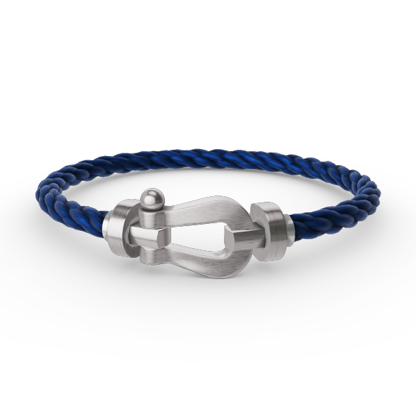 [Max Jewelry ]FORCE LARGE HORSESHOE NO DIAMOND BRACELET SILVER