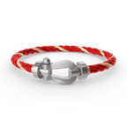 [Plus&Max]FORCE LARGE HORSESHOE NO DIAMOND BRACELET SILVER