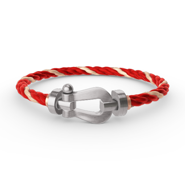 [Max Jewelry ]FORCE LARGE HORSESHOE NO DIAMOND BRACELET SILVER