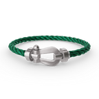 [Plus&Max]FORCE LARGE HORSESHOE NO DIAMOND BRACELET SILVER