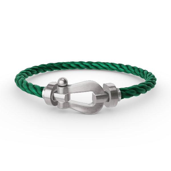 [Max Jewelry ]FORCE LARGE HORSESHOE NO DIAMOND BRACELET SILVER