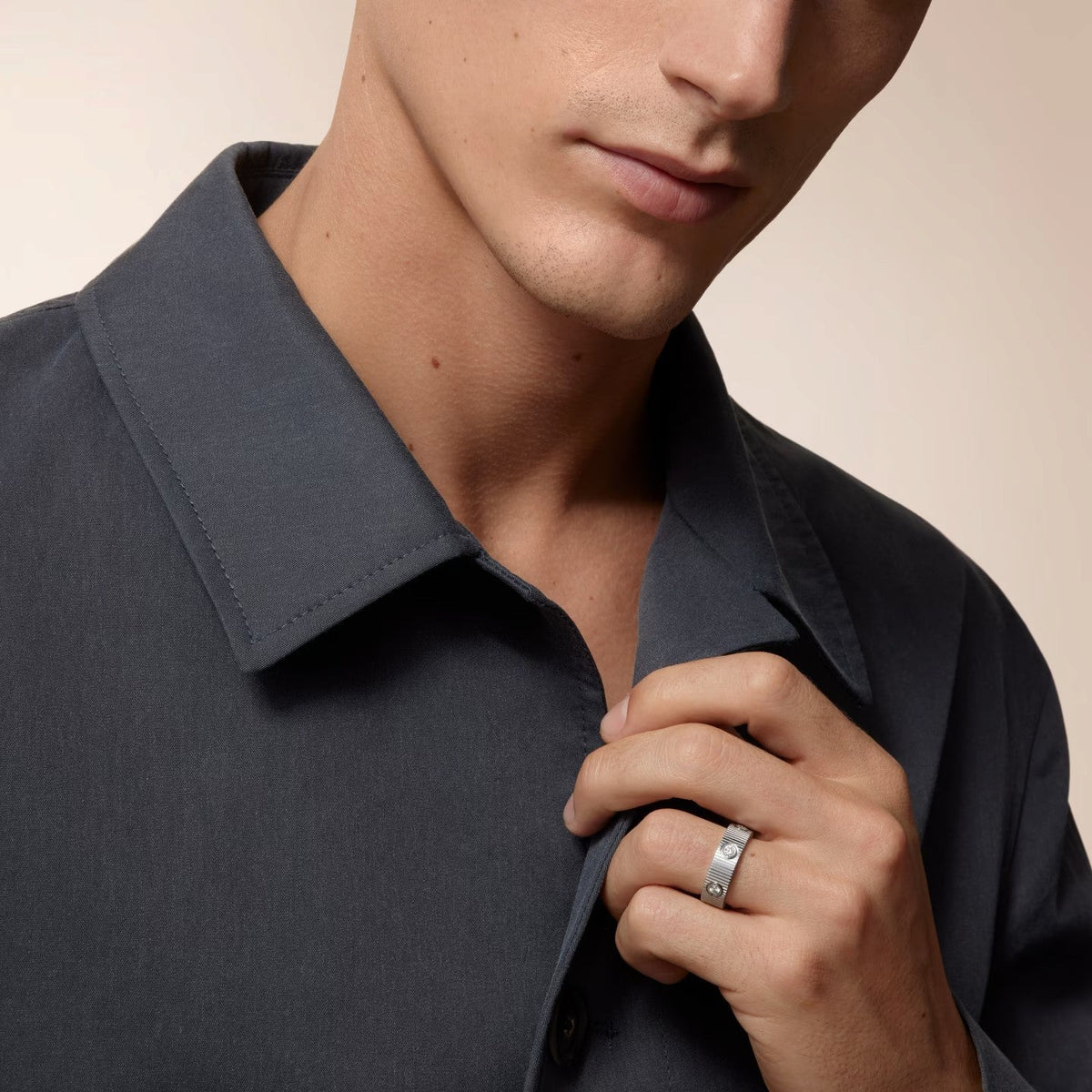 [Plus&Max]LOVE 6.5MM UNLIMITED RING, 6 DIAMONDS