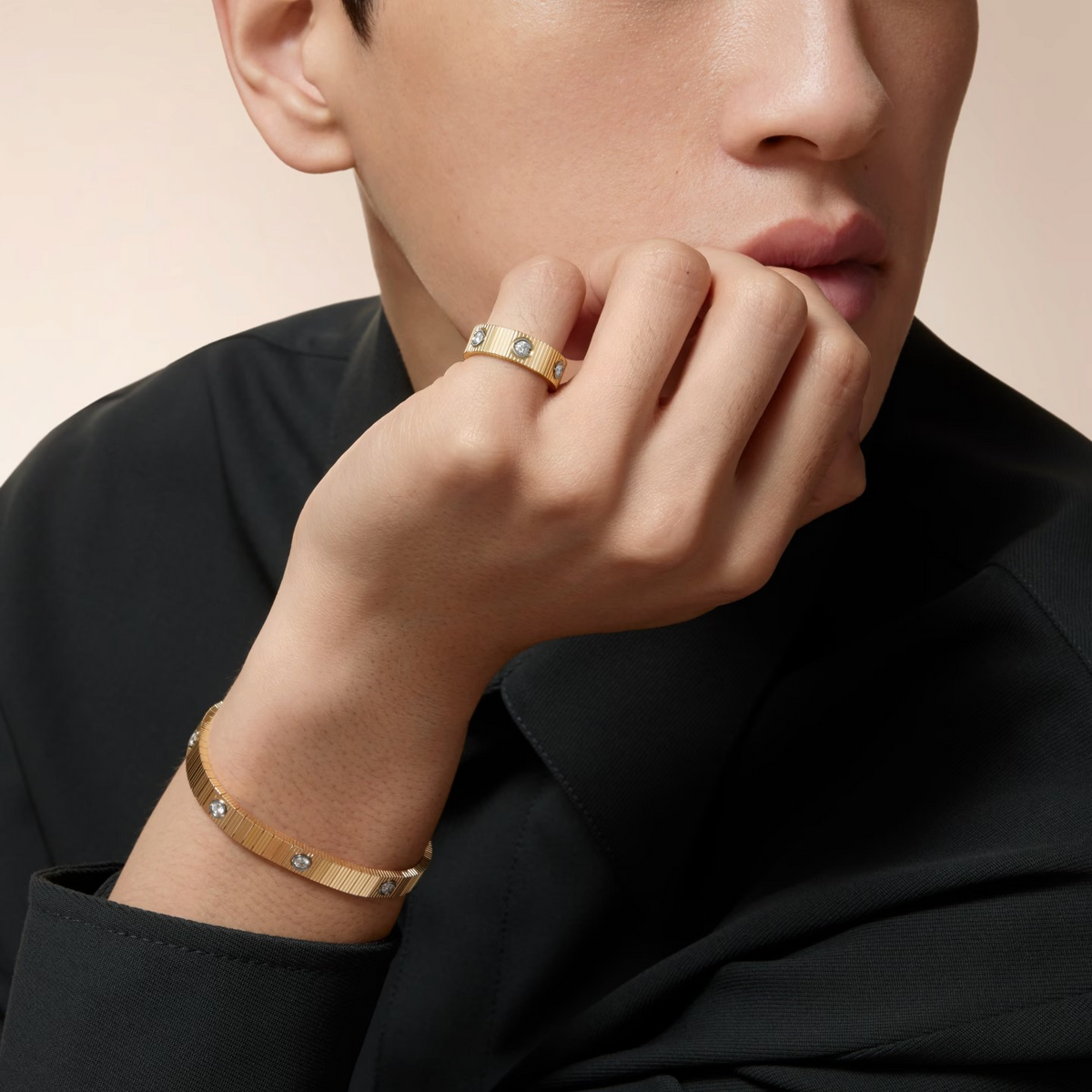 [Plus&Max]LOVE 6.5MM UNLIMITED RING, 6 DIAMONDS