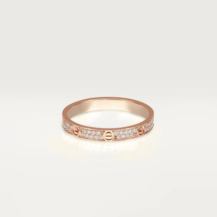 [Max Jewelry ]LOVE RING 2.65MM DIAMOND