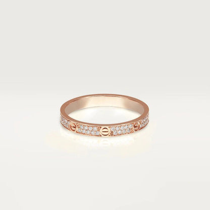 [Max Jewelry ]LOVE RING 2.65MM DIAMOND