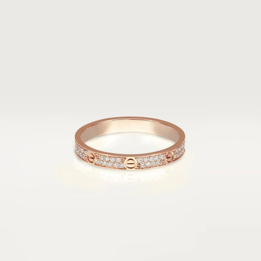 [Max Jewelry ]LOVE RING 2.65MM DIAMOND