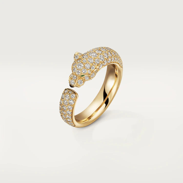 [Max Jewelry ]PANTHERE PINK GOLD DIAMOND RING