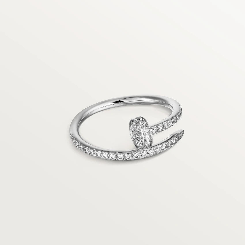 [Plus&Max]JUSTE RING 1.8MM SILVER DIAMONDS