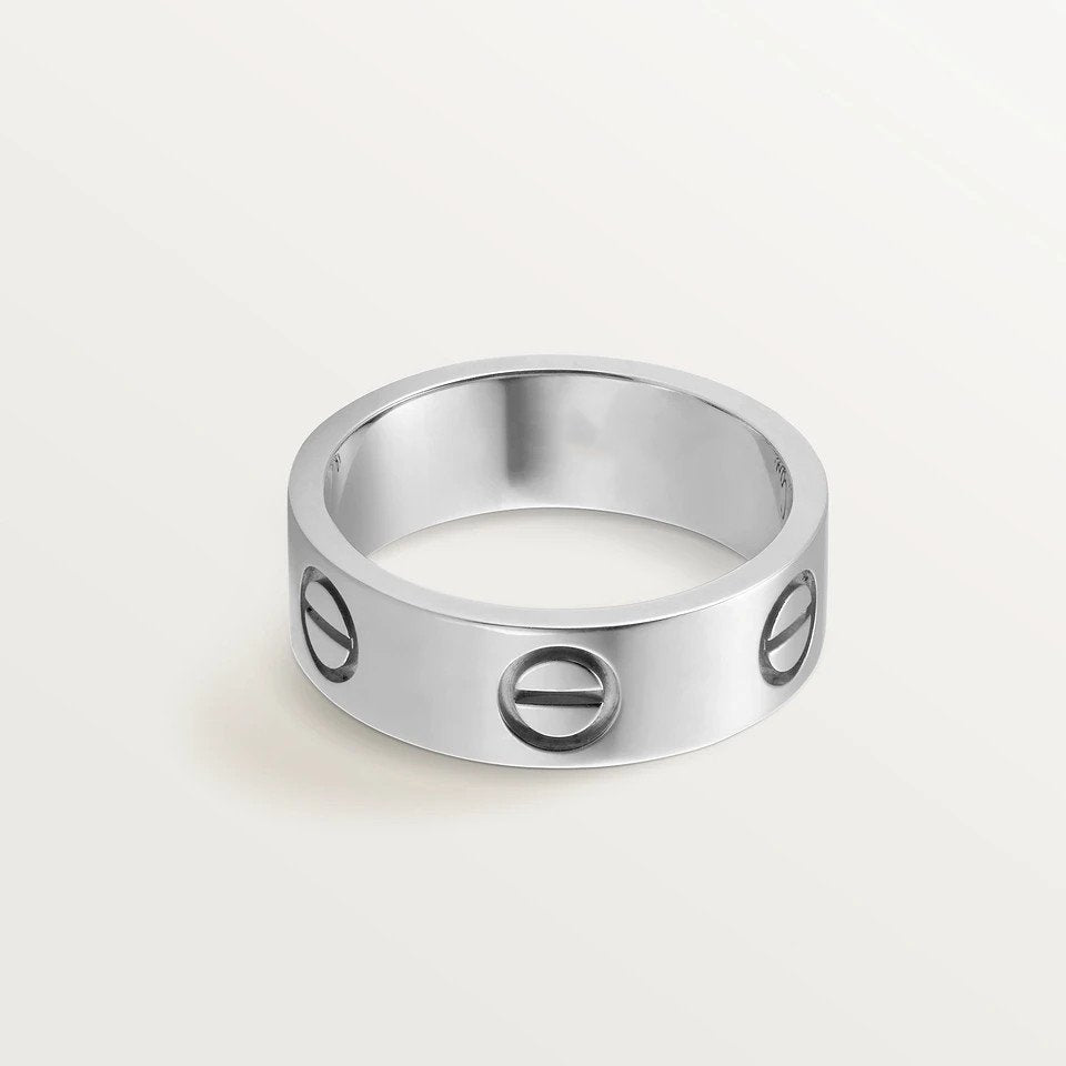 [Max Jewelry ]LOVE RING 5.5MM NO DIAMOND