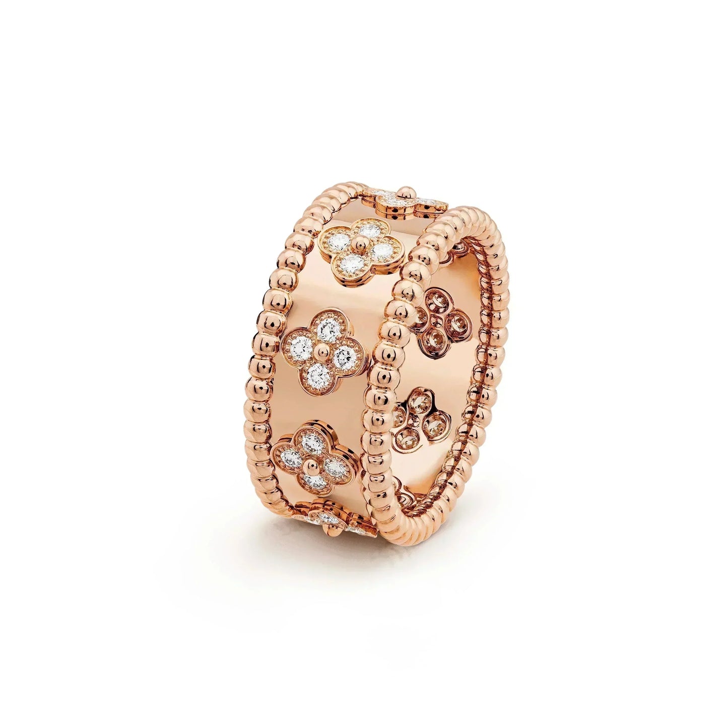 [Max Jewelry ]CLOVER KALEIDOSCOPE RING 10MM