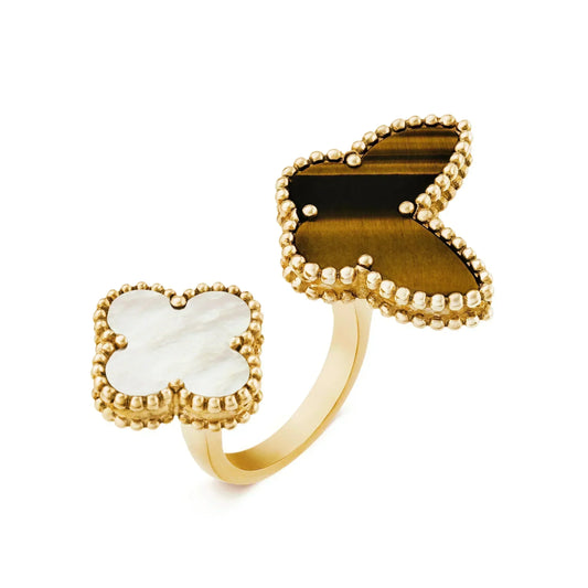 [Max Jewelry ]LUCKY BETWEEN THE FINGER RING